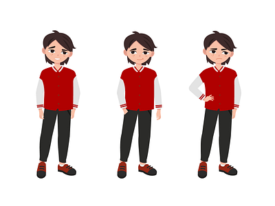 Boy’s emotions adobe illustrator angry animation boy characterdesign design flat fun illustration sad vector