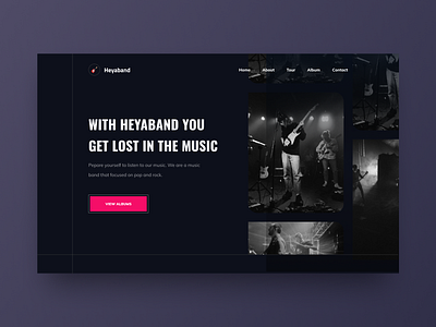 Heyaband Landing Page by Hakim Haiman for ⚡️Agensip UI UX Agency on ...