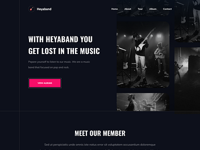 Heyaband Landing Page by Hakim Haiman for ⚡️Agensip UI UX Agency on ...