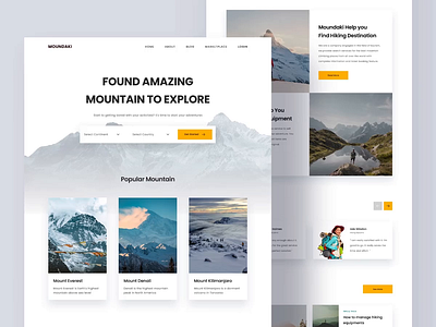 Sketch Mountain Web Design designs, themes, templates and downloadable ...