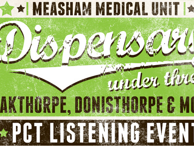 Medical Poster...part 2 grunge medical poster retro rustic typography vintage