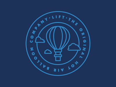 Daily Logo Challenge: Day 2 branding daily logo challenge hot air balloon icon illustration logo vector