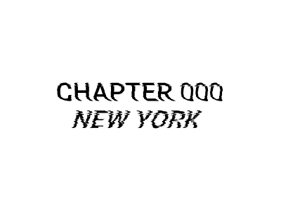 Chapter 000 type treatment