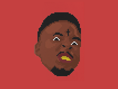 Young Savage, why you trappin' so hard? 21 savage no heart pixel art
