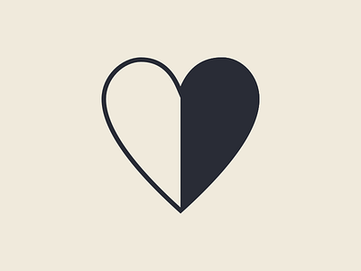Harm art branding harm heart identity logo mark