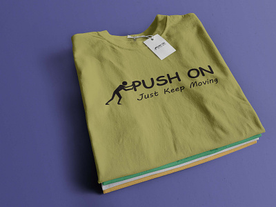 Push On T shirt Design By Bashir Rased