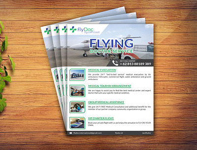 Fly Doc Flyer Design by Bashir Rased