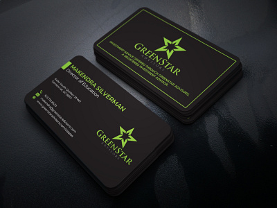 Green Star Business Card