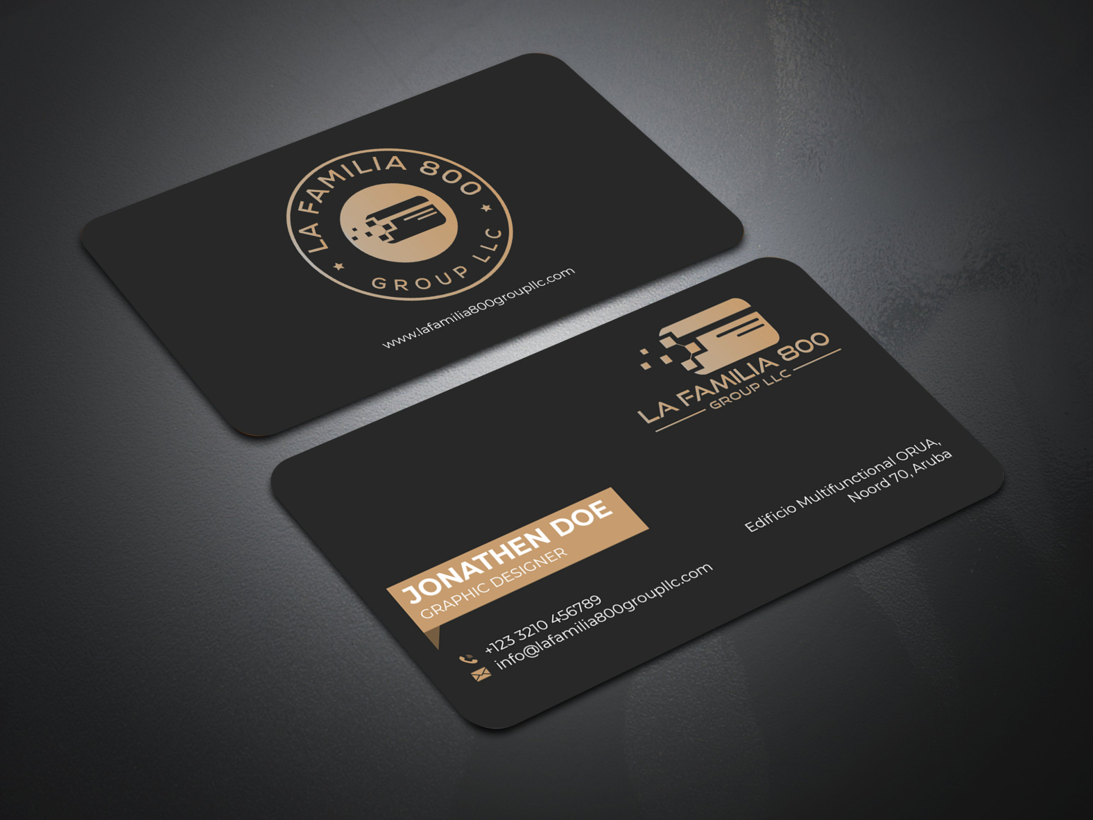 La Familia 800 Businiss Card Design by Bashir Rased on Dribbble