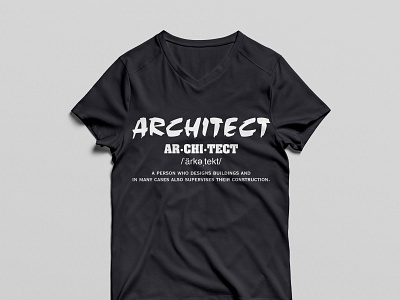 ARCHITECT T-Shirt Design