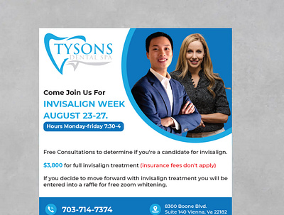 TYSONS Flyer Design