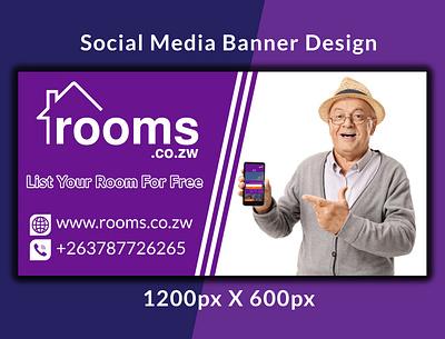 Rooms Social Media Cover Design