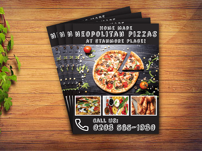 Neopolitan Pizza Flyer Design