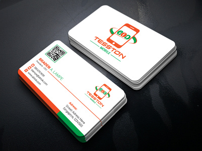 TESSTON MOBILE Business Card Design