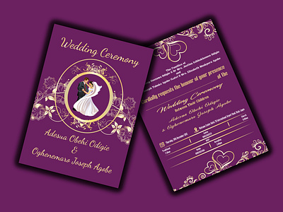 wedding invitation card design