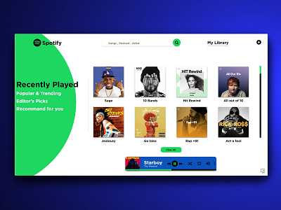 Spotify Redesign