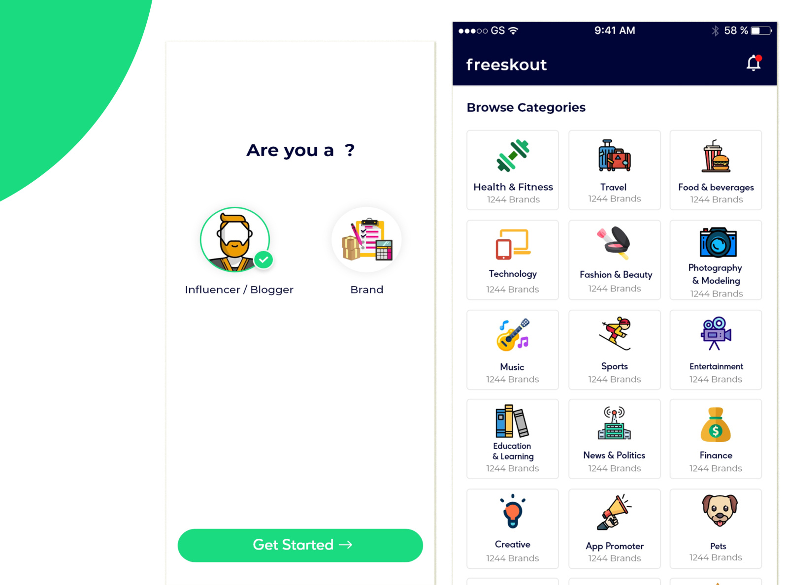Select profile ui design by Himanshu Singh on Dribbble