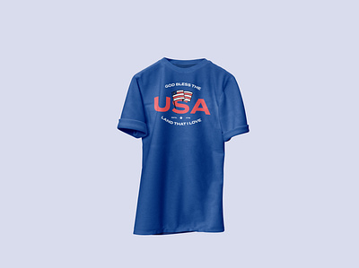 USA 🇺🇸 Shirt design mockup