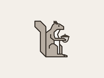 My Attempt of a Squirrel animal icons illustration squirrel ui vector