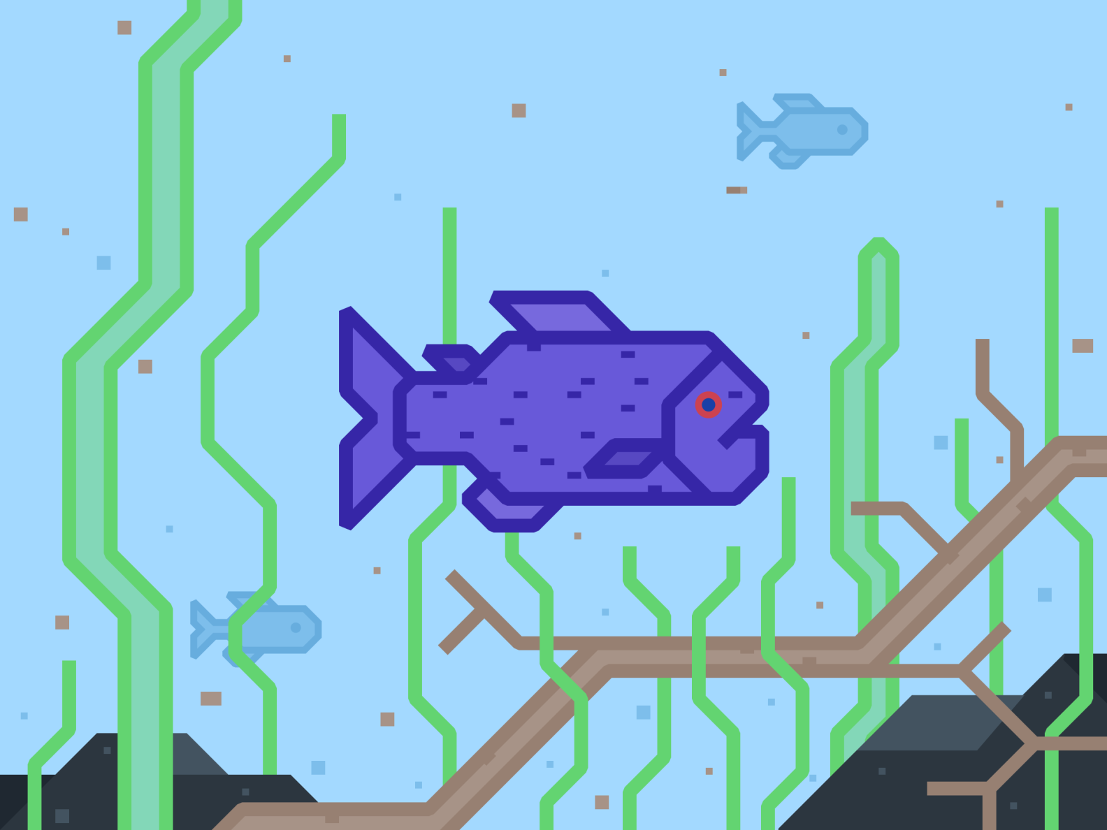 The Killer Piranha by Ryan Shumway on Dribbble