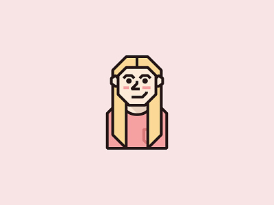 My wife Kelsey avatar avatars faces icon iconography icons illustration people illustration pixel pixelart pixels ui
