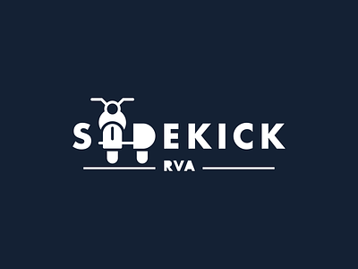 Sidekick RVA — Logo Design brand identity branding design flat icon illustrator logo minimal sidekick vector