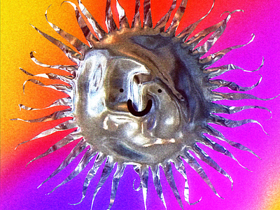 No Fun 3d animation colors frame psychedelia star sun