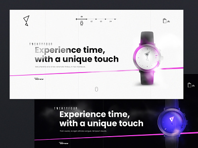 watch ui concept concept design interaction ui ux watch web design wristwatch