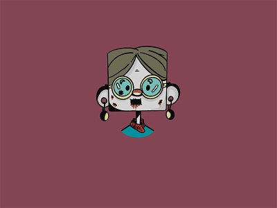 Portrait-2 animation character characterdesign color design illu illustration vector
