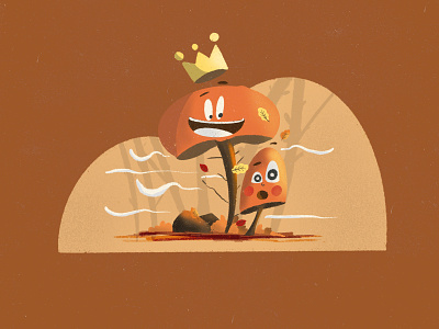 King of seasons characterdesign color design illustration