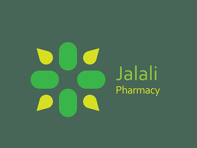 Jalali pharmacy logo design