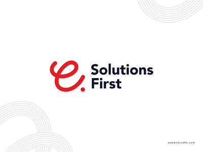 E-Solutions Logo branding design icon logo typography