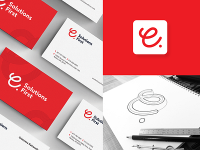 E-Solutions Beanding branding icon logo typography