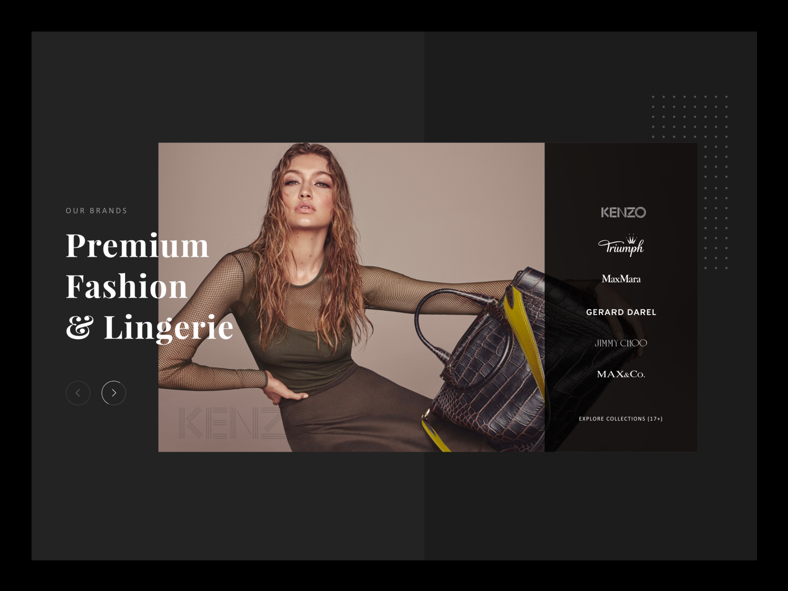 Fashion Slider by Webandcrafts on Dribbble