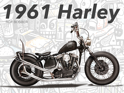 1961 harley moto
