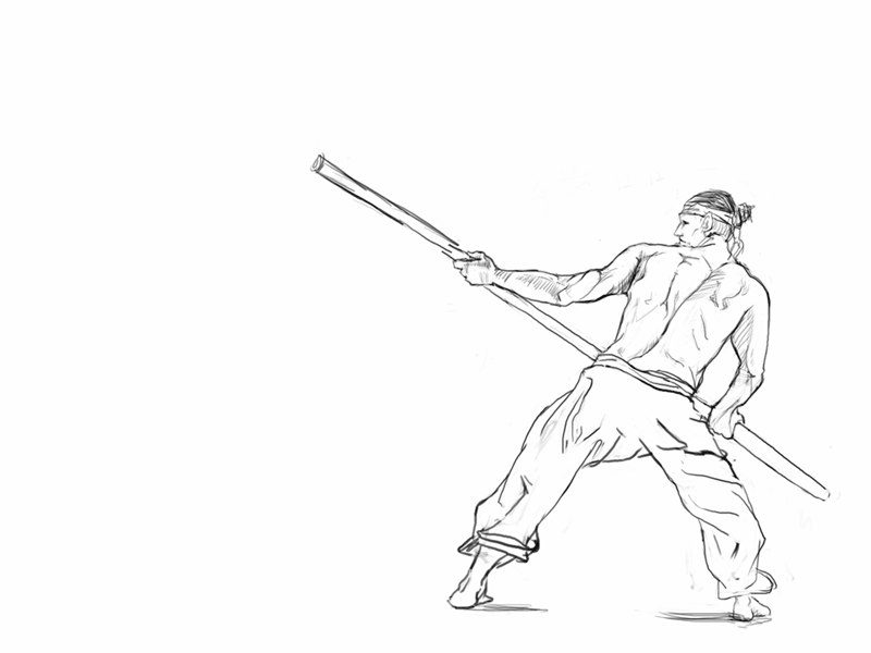 Animation practice kongfu