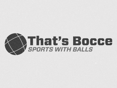 That's Bocce logo