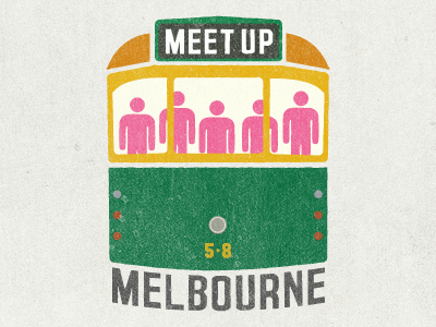 Melbourne Dribbble Meetup dribbble meetup melbourne tram