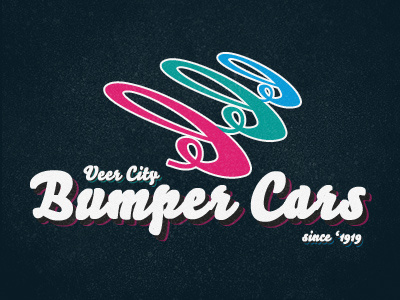 Veer City Bumper Cars bello fictional logo veer