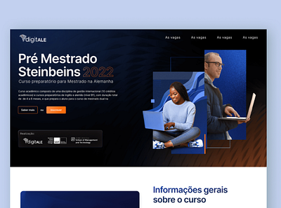 digitALE Brasil - Landing page for "Steinbeis" campaign digitale landing page