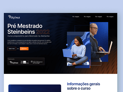 digitALE Brasil - Landing page for "Steinbeis" campaign