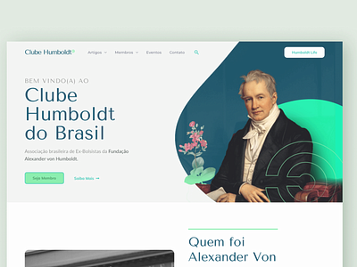 Clube Humboldt do Brasil - UI/UX revamp clube humboldt elementor