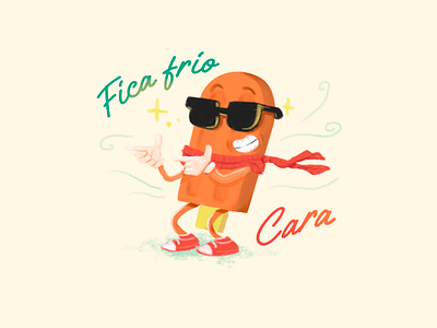 Stay cool, bruh adobe photoshop cc character design illustration popsicle