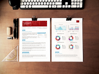 Quarterly report annual report architecture business plan chart corporate graph illustrator indesign photoshop report