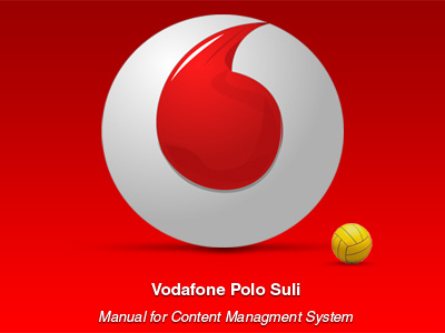 Presentation for Vodafone cms hungary manual presentation red vodafone water polo