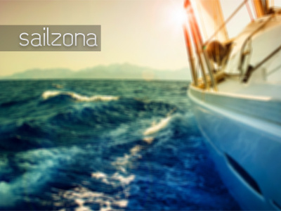 Sailzona boat buy coming soon font ocean photography portal rent sailing sailzona sea typography water web development website