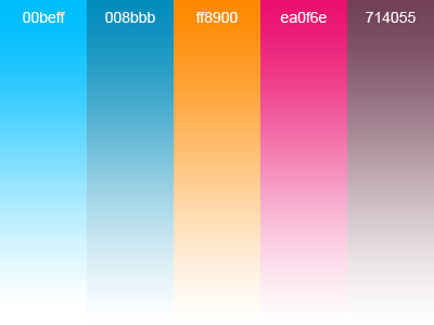 Next project color sheet blue color orange project rose style stylesheet ui webdesign