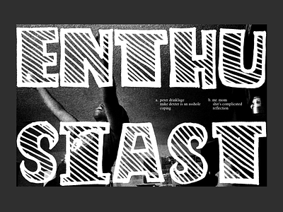 Enthusiast Demo Tape Cover