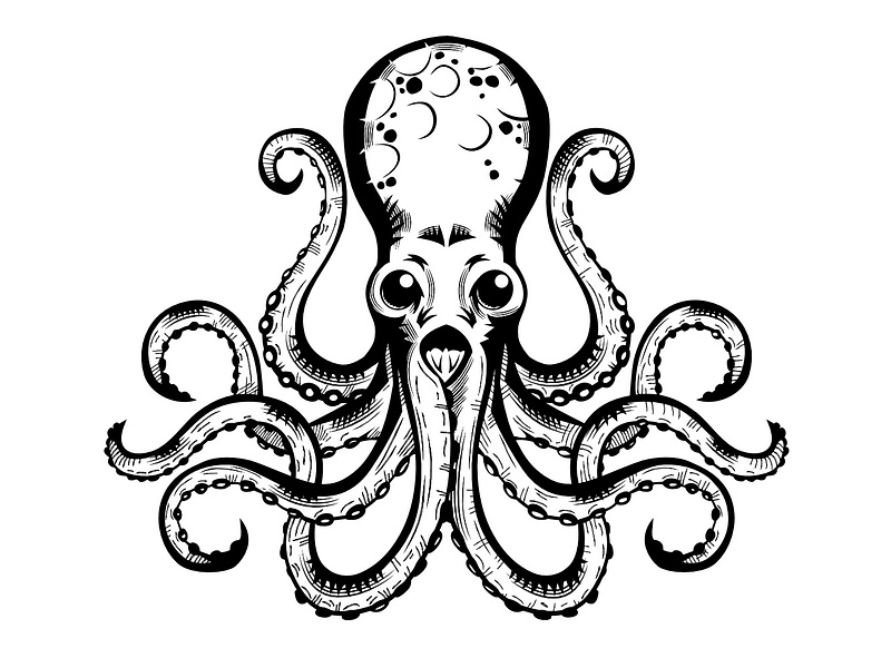 Alien Octopus by Gregory Avoyan on Dribbble