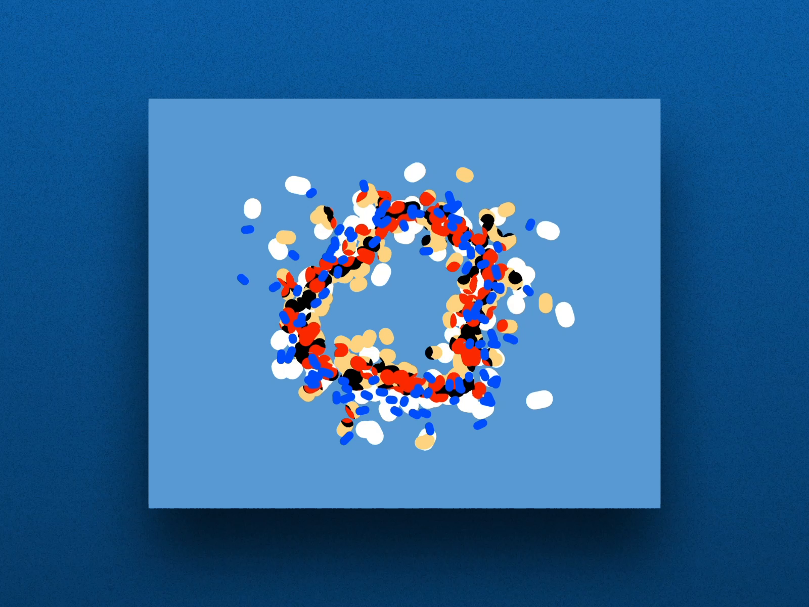 Confetti Loop by Rich Armstrong on Dribbble